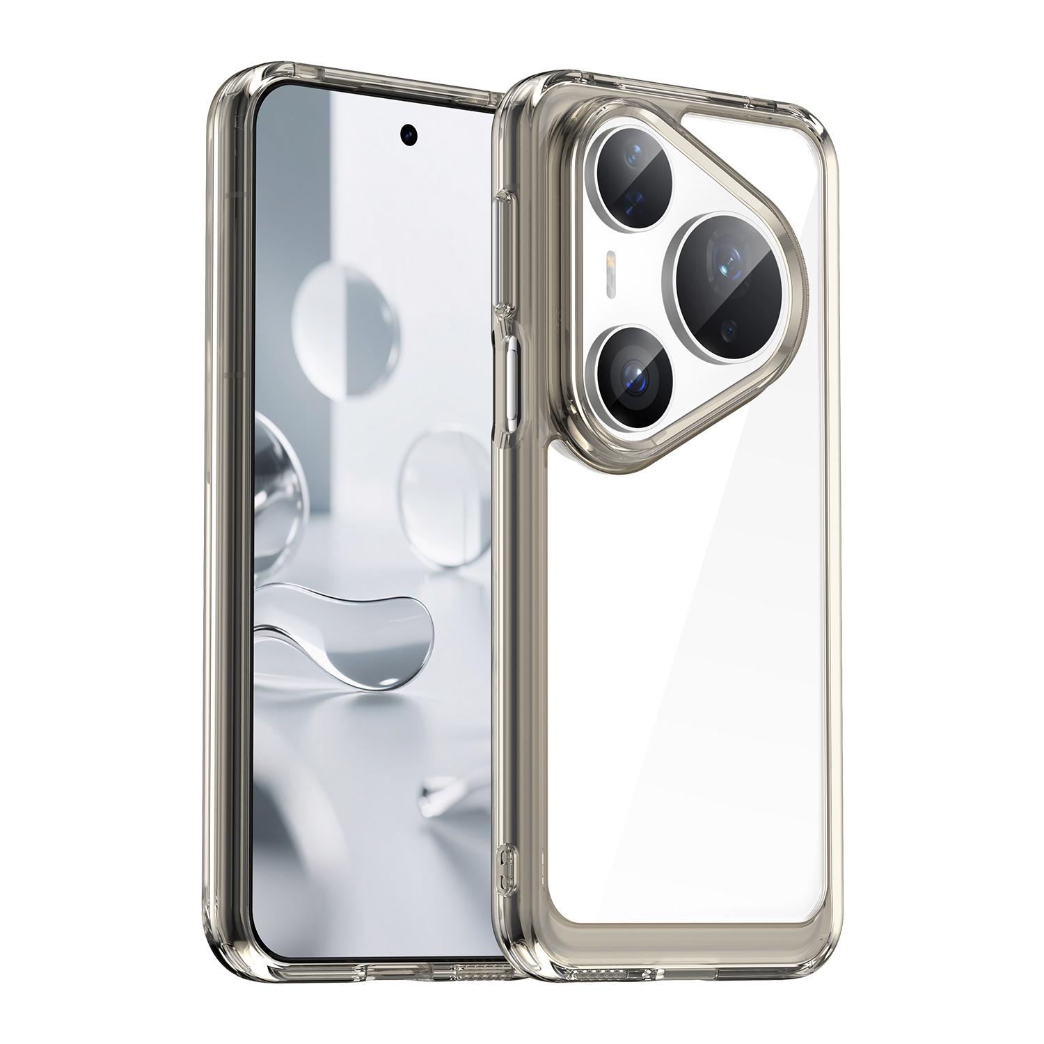 

For Huawei Pura 80 Ultra Case for Huawei Pura 80 80 Pro 80 Pro Plus 80 Ultra Cover Shockproof Back Case for Huawei Pura 80 Ultra Huawei Pura 80 серый