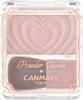 Canmake Puder Cheeks P04 Clever Beige, 1,8 g, Wangen-Transparent, klar, Glanz, Beige, Highlight