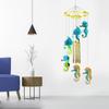 Diy Hippocampus Wind Chime Crystal Epoxy Mold Keychain Pendant Wall Hanging Curtain Wind Chime Mirror Silicone Mold