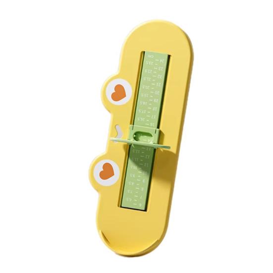 Kids Foot Measuring Device Cartoon Frog Infant Boys Girls Foot Length Measurement Gauge Accurate Shoe Sizer Ruler Feet Measurer