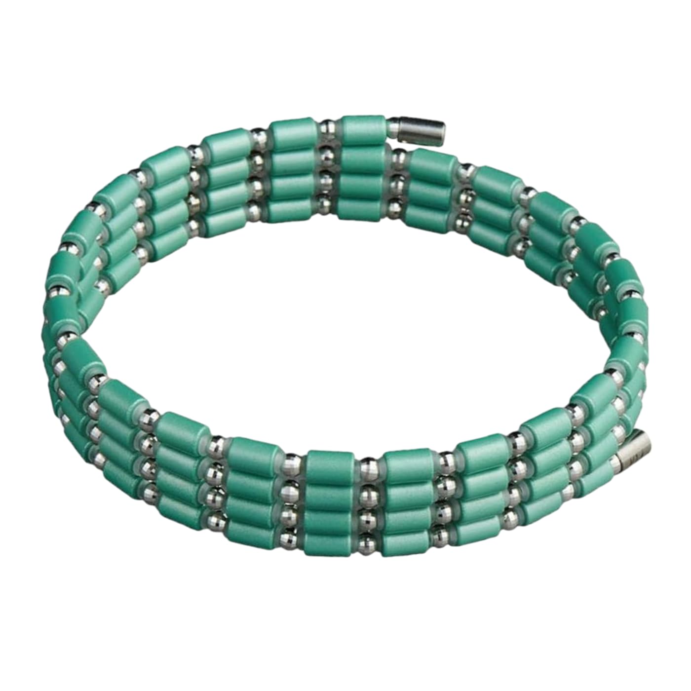 

COREFORCE Core Force Loop Stainless Steel Bracelet with Official Handy Bag (50cm, Pearl Mint)