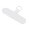 Universal Mobile Phone Lanyard Patch Nylon Cell Phone Hanging Rope Tab Connection Attachment White