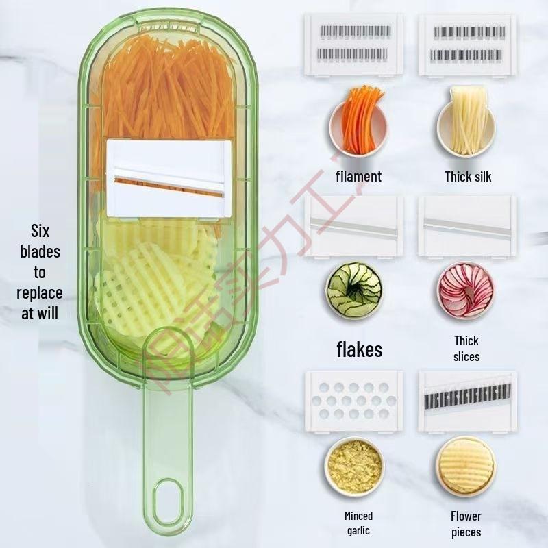 Multifunctional Vegetable Grater & Slicer for Julienne and Potato Cutting