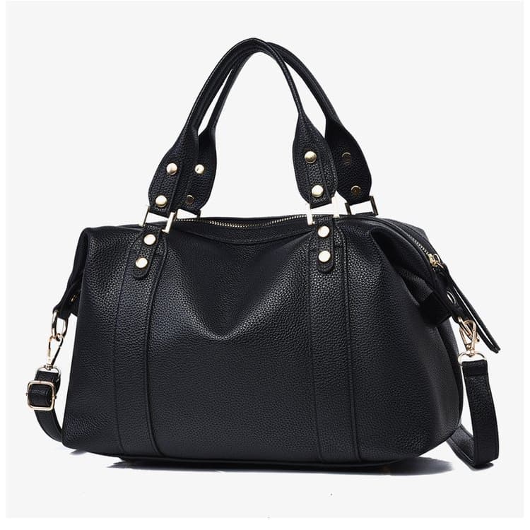 Lychee pattern Boston bag women's carry messenger bag