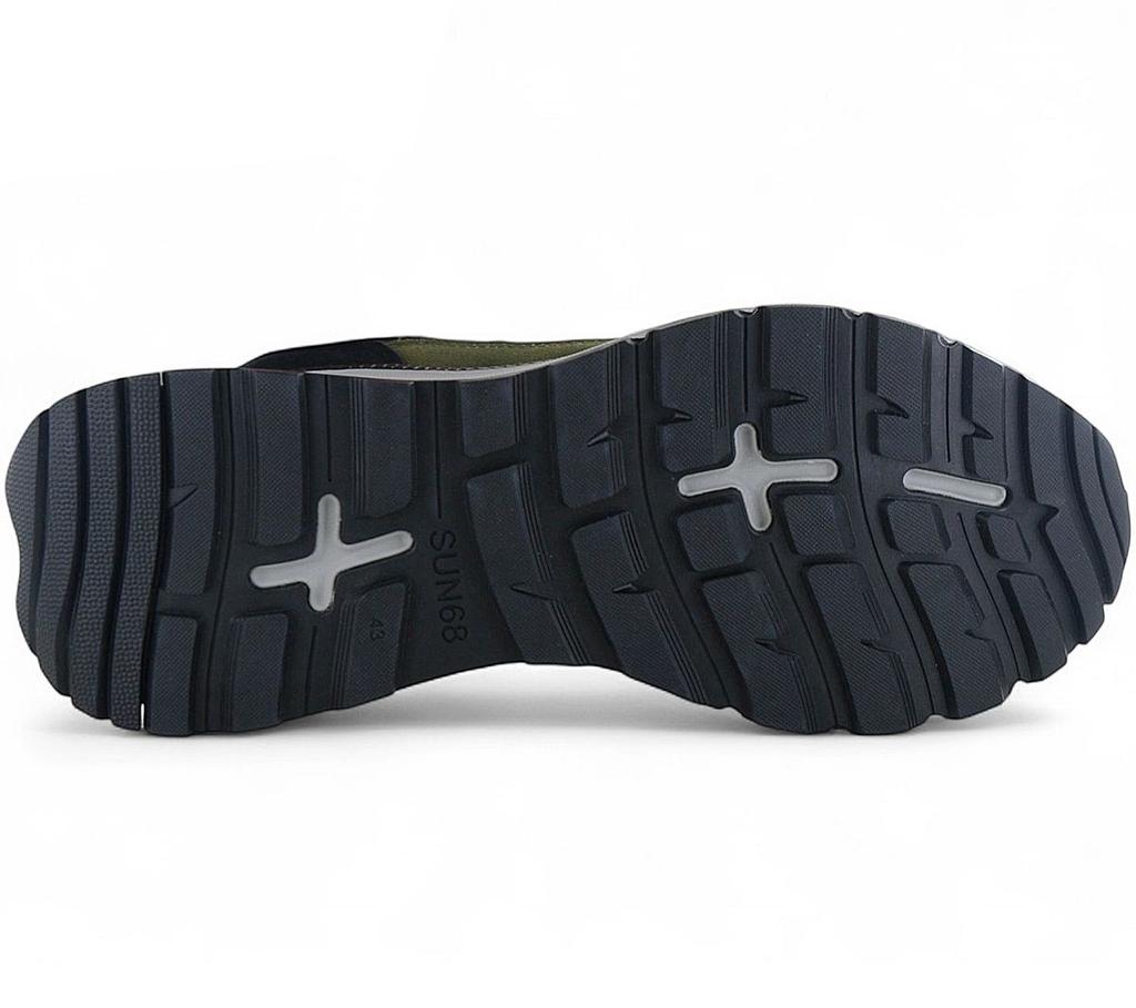 Sun68 Fire & Camping - Herren Sneakers Schuhe Schwarz Z45130-11 ORIGINAL