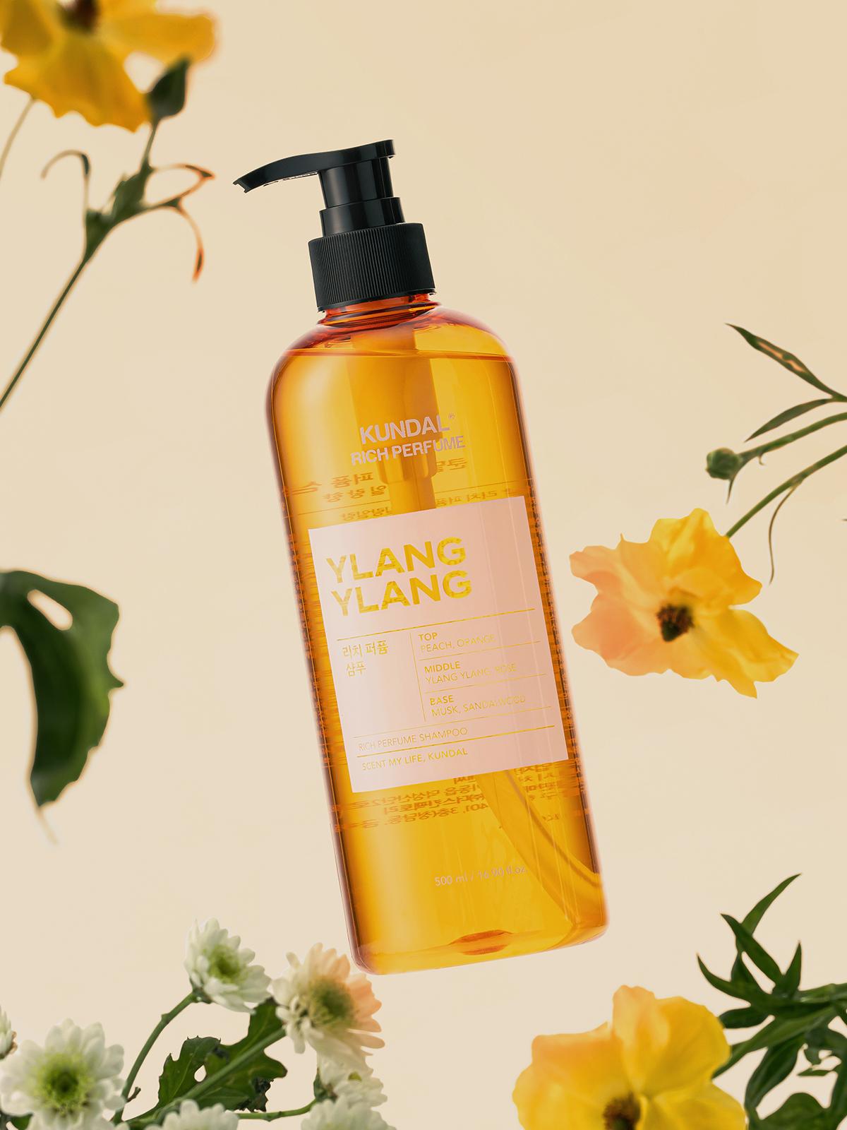 Kundal Rich Perfume Shampoo 500ml - Ylang Ylang Scent 1ea