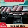 For HONDA Prologue 2025 Car Interior Center Console Instrument Dashboard Protective Film Anti-scratch Sticker Accessories