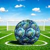 1pc Magical Turtle Garden Durable Size 5 Soccer Ball Professional Match Training Football Indoor &Outdoor Sports Ball P6017