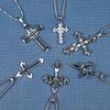 High Quality Cross Titanium Steel Non Fading Necklace,Domineering Trendy Men's hip-hop Pendant Chain,New Handsome Men Women Gift