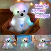 Glowing White Bear Plush Toy Soft Stuffed Animal Cute Birthday Gift For Kids Children Playing Toy