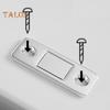 6/10/15Pcs Invisible Cabinet Door Magnet with Screw Ultra-Thin Stainless Steel No Drilling Adhesive Magnetic Drawer Closet Sliding Door Catch Latch