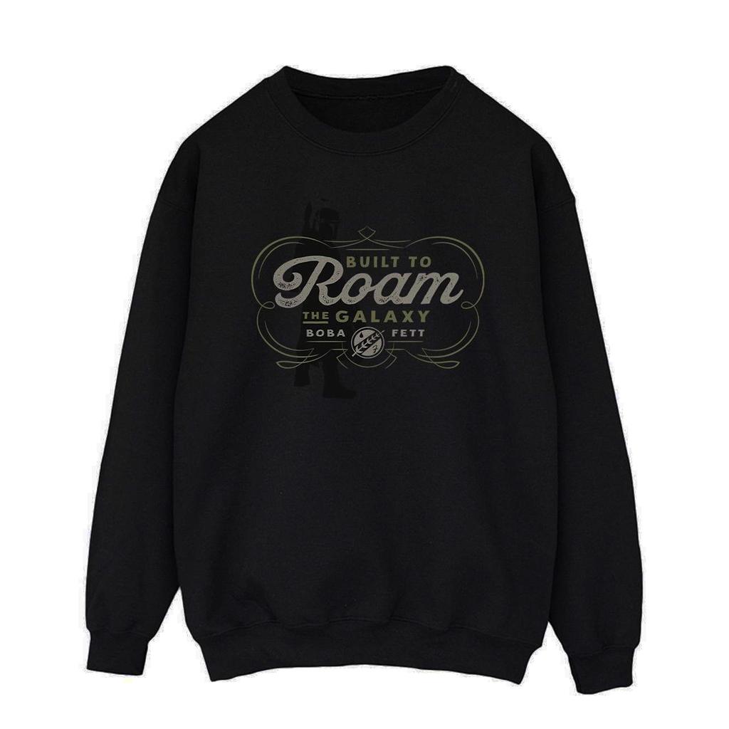 Star Wars Mens The Book Of Boba Fett Built To Roam Sweatshirt