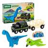 BRIO Dinosaur Train 36096 Ages 3 and Up Toy Wooden Rail Dinosaur (Train Train)