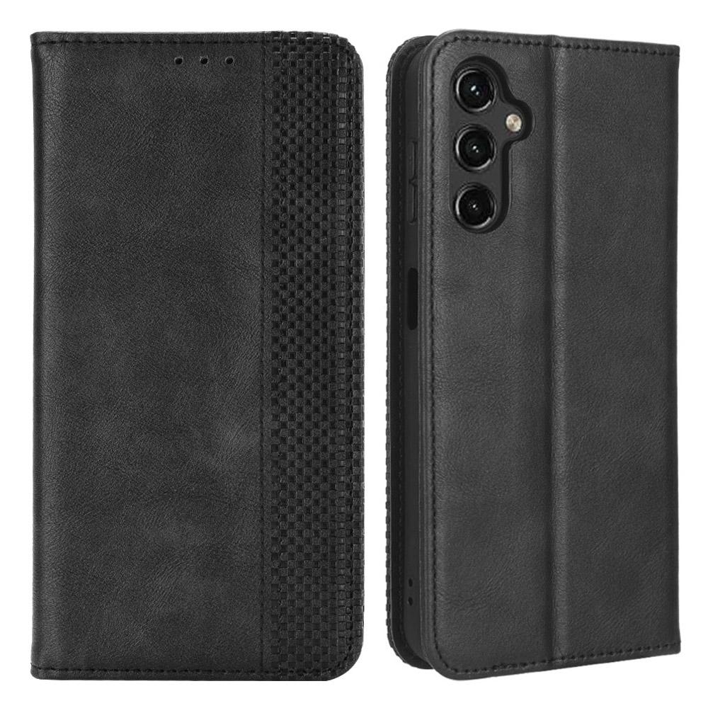 For Samsung Galaxy A14 5G/A14 4G Retro Texture Wallet Leather Stand Mobile Phone Case Phone Cover