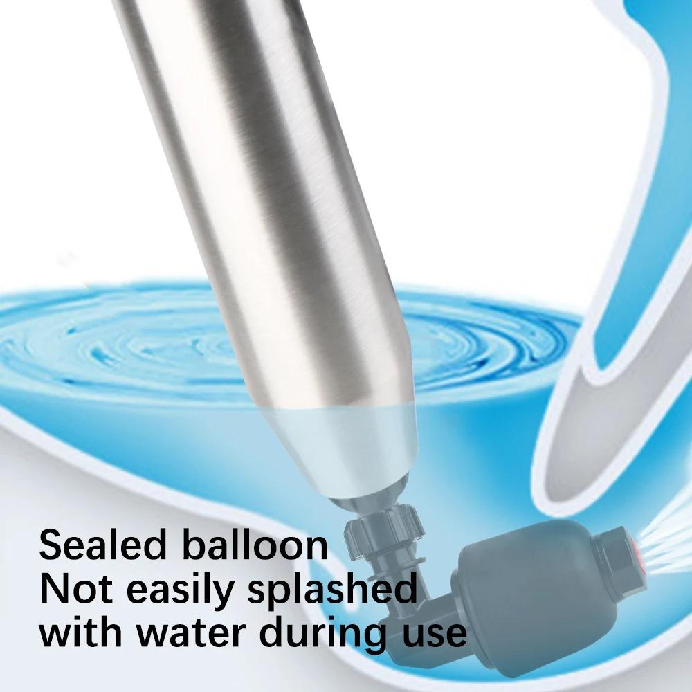 High Pressure Drain Plunger Pipe Plunger Dredge Clog Bath Toilets Bathroom Shower Sink Bathtub Toilet Clogged Unclogging Device.