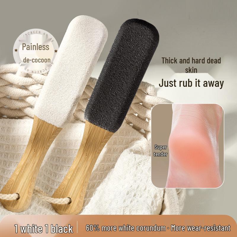 Dual-Sided Foot Scrubber & Callus Remover for Women – Heel Stone & Skin Scraper