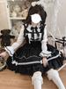 Lolita Jumper Skirt JSK Gothic Lolita Idol Costume Cosplay Women Cute Adult Girl Fancy Dress Tops Spring Autumn Winter Summer Ribbon Included Ruffle