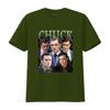 T-shirt Retro Bootleg Chuck Bass per Donna e Uomo vintage Lavata moda Top Unisex Per l'Uso Quotidiano Traspirante Versatile