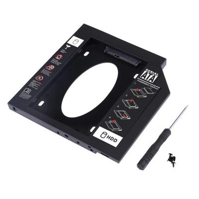 Vassoio portadisco rigido SSD SATA da 9,5/12,7 mm e 2,5 pollici per laptop e notebook