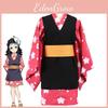 Exquisite Demon Slayer Kimetsu No Yaiba Makomo Cosplay Costume For Women With Perfect Stitches And Breathable Fabric
