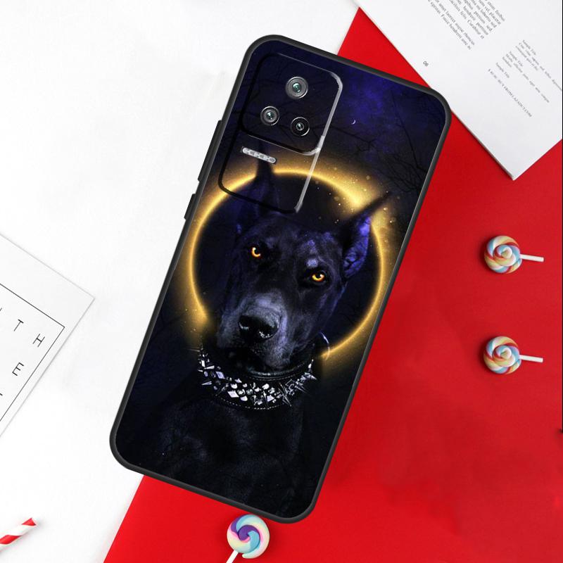 Animal Doberman Dog Cover For Xiaomi 15 Ultra 13 14 11T 12T 13T 14T Pro POCO X7 Pro X3 X5 X6 M6 F5 F6 Pro Case