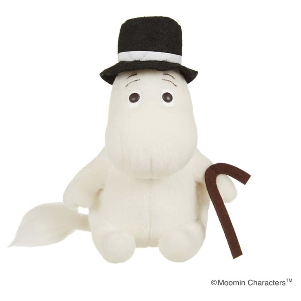 

Sekiguchi Moomin Papa Plush Toy Hand Puppet 572052 Soft Toy for Kids