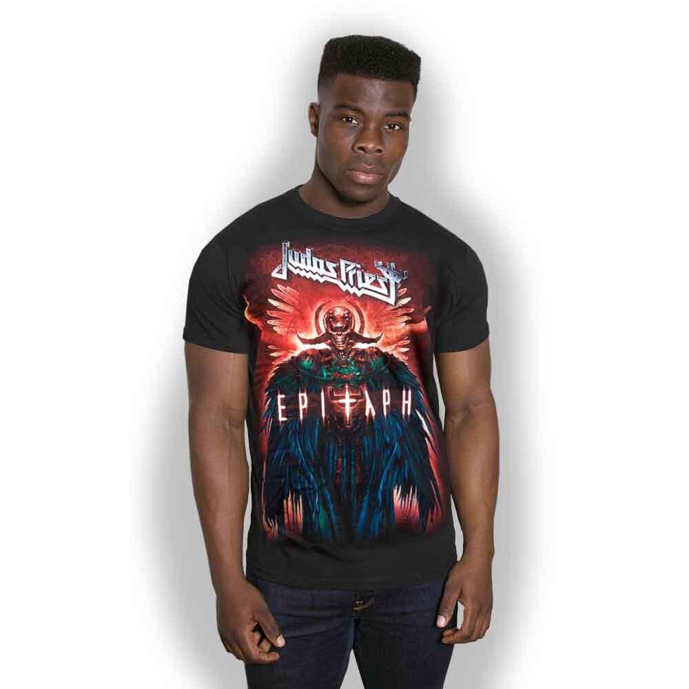Judas Priest Epitaph Jumbo T-Shirt Black New Unisex T-Shirt XXL