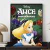 Disney Diamond Painting Alice in Wonderland Illustration DIY Gift Suitable for Living Room Bedroom Office and Home Décor