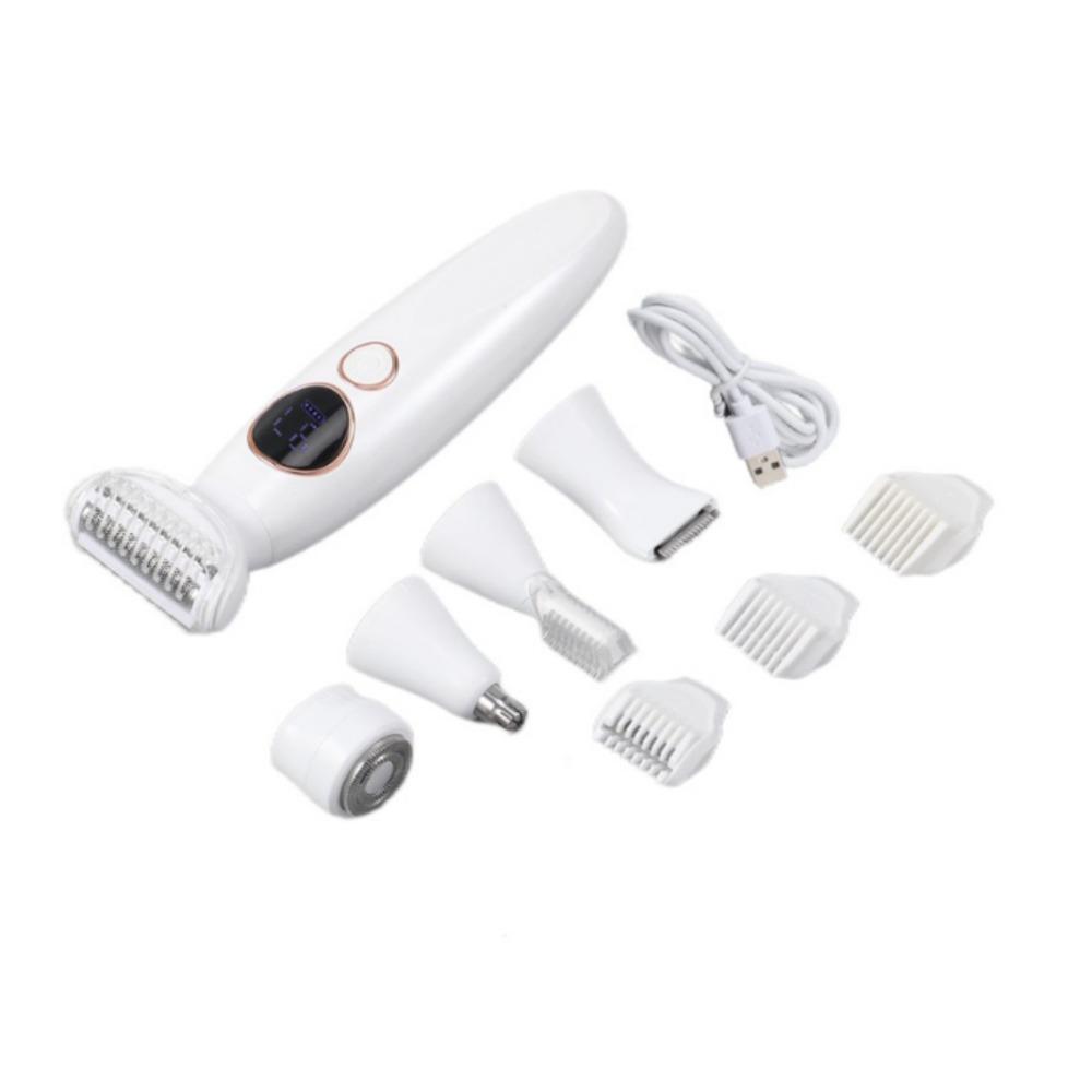 5 In 1 Hair Removal Instrument Washable Electric Epilator Body Hair Trimmer  Personal Care