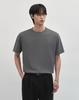 WORK ON BODY OFF (Regular) Airbit Cooling Solid Semi-Overfit Short Sleeve T-Shirt [Charcoal]