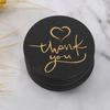 4.5X4.5cm Round Hang for Wedding Birthday Party White Thank You Tag Lables Gift Decoration Thank You Card