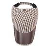 Spring Summer Houndstooth Baseball Cap Women Ponytail Cap Empty Top Hat