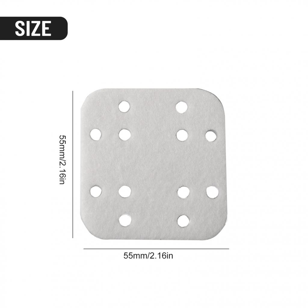 20pcs Absorbent Pads Nylon Padding Replacement Filter