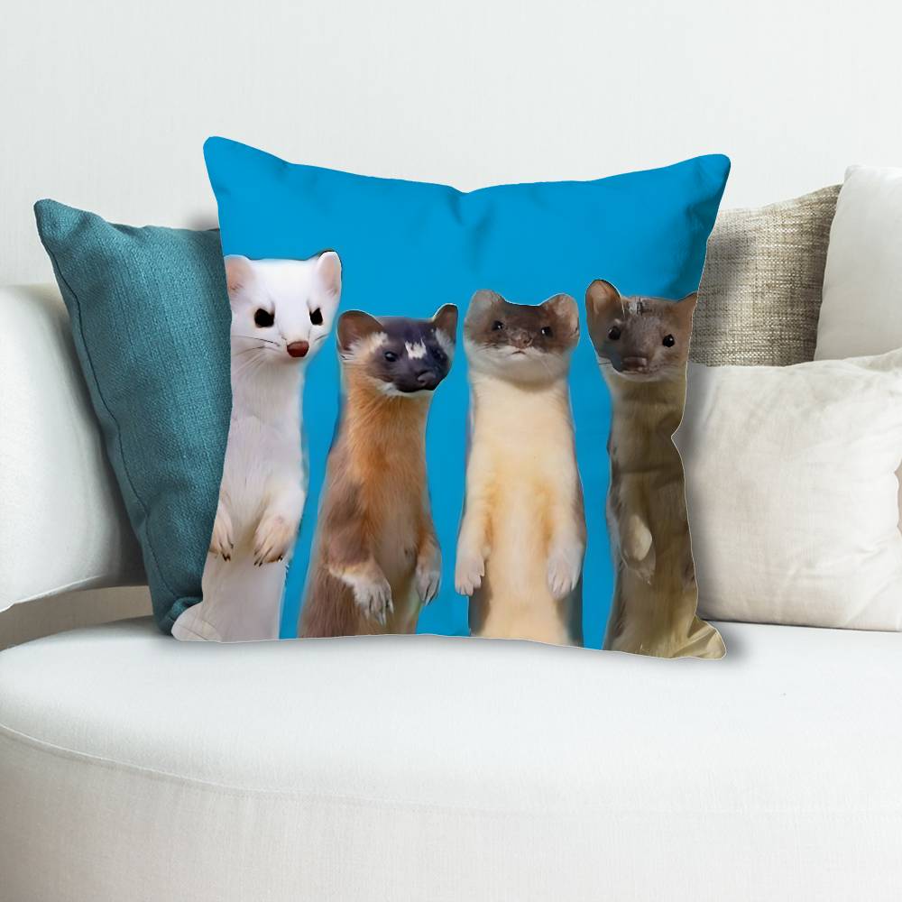 Rock WWeezer Pillow Cases for Bedroom Living Room Sofa Home Decor Polyester Cushion Cover with Zipper