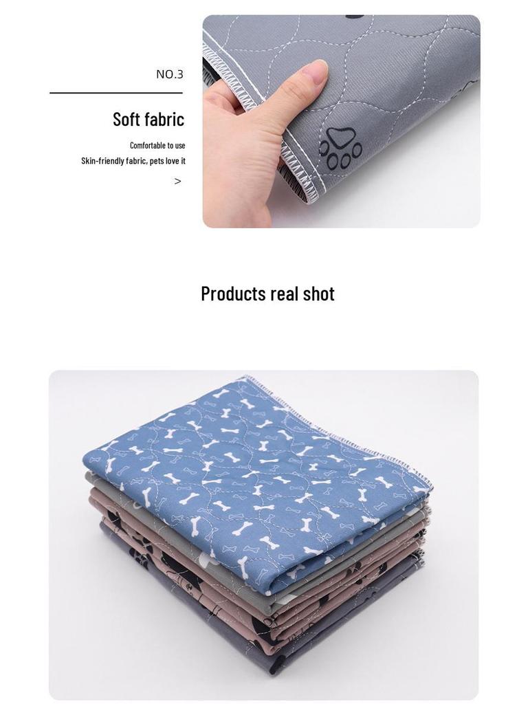 Thickened Pet Training Pad: Strong, Washable Absorption for Dogs & Cats