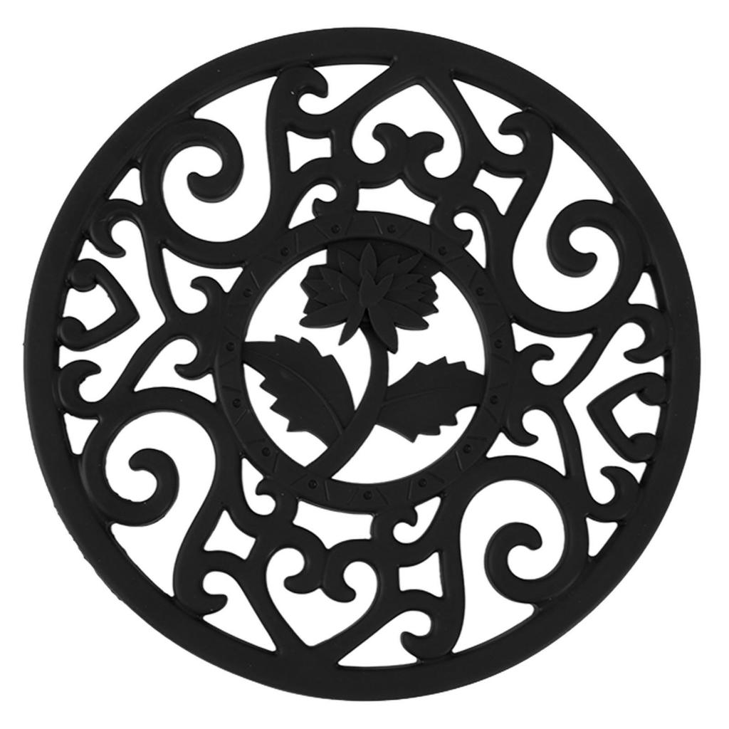 Silicone Trivet Mat Hot Pot Holder for Hot Dishes Countertop Teapot Trivet Nonslip Heat Resistant