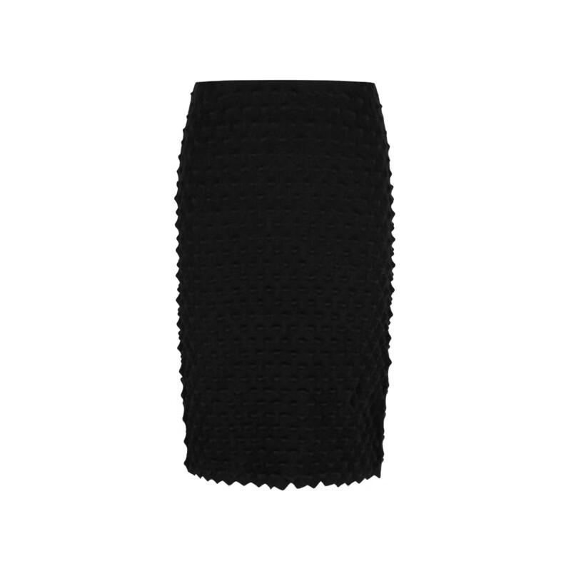 JNBY Women's H-Line Wool Blend Midi Skirt
