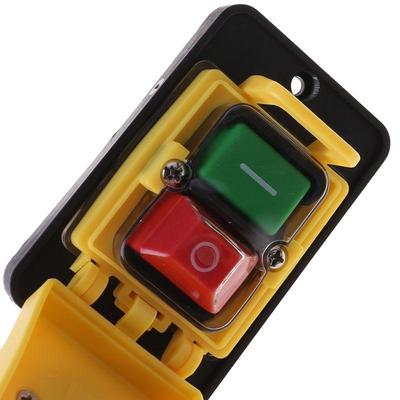 B0KB KJD12 250V 4Pin Waterproof Start Stop No Release Pushbutton Switch
