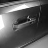 Car Touch-Style Exterior Door Handle In Carbon Fibre Black ABS Material For KIA TASMAN 2025-2026 Left-hand Drive Exterior Trim