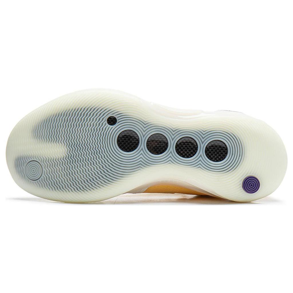 LiNing WOW 10 Low The City Of Angels Cushioning Anti-Slip And Wear-Resistant Low-Top Basketball Shoes Men's Yellow ABAS083-6