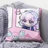 Anime Chibi Blue Archive Cute  Home Sofa Cushion Covers and Aecorative Custom Pillow Covers