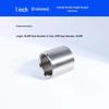 Stainless Steel High/Low Pressure Atomizing Water Spray Nozzle for Industrial Cleaning, Cooling, and Dust Removal.