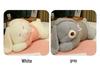 Large Cute Rabbit Hugging Plush Toy for Girl's Bed - Sleeping Pillow & Sweater Doll