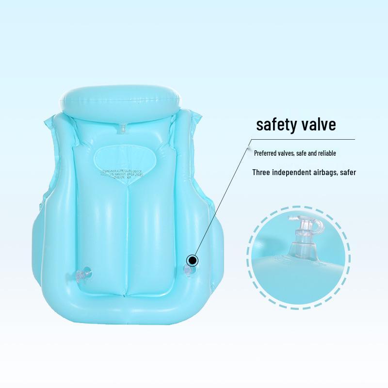 Nafukovací plavky ABC Zesílené PVC Nepropustná dětská záchranná vesta