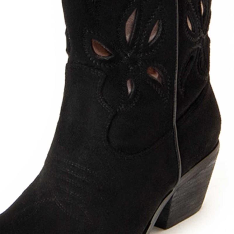 Bota De Tacón Para Mujer.  Montevita  Tejan  96678