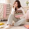 Thick Fleece Lined Lounge Pants Women Winter Warm Casual Wearable Sleepwear Plus Size