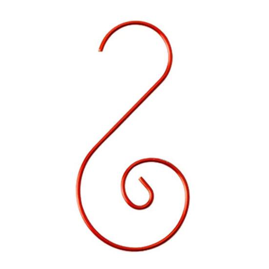 100 Stück Haken für Weihnachtsschmuck, S-förmiges Design, rostfrei, stark belastbar, Weihnachtsbaum-Haken, Party-Zubehör