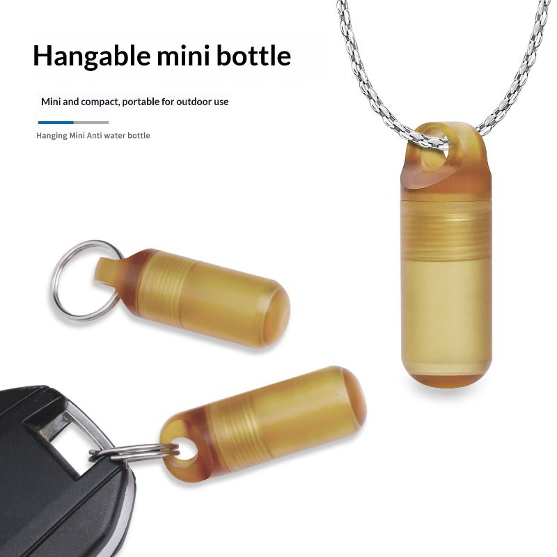 Small Pei Pill Bottle Multifunctional Storage Box Portable Outdoor Tool Edc For Daily Carry And Outdoor Activities