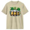 St Patricks Day Beers Funny Irish Pub Saint Paddys TShirts Male Cotton Crew Neck Oversized Clothes Short Sleeve Tshirt