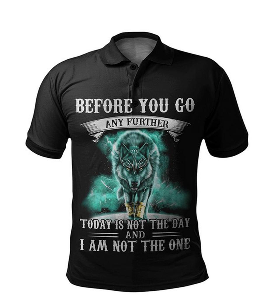 Short Sleeve Summer Polos Top Men Buttons Collar 3d Print Polo Shirts Mens Letters Sportwear T Shirt
